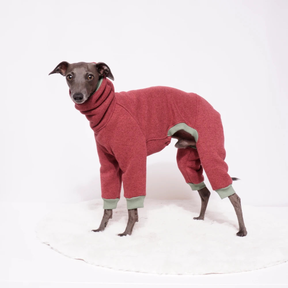 Strickfleece-Overall "AVENA"