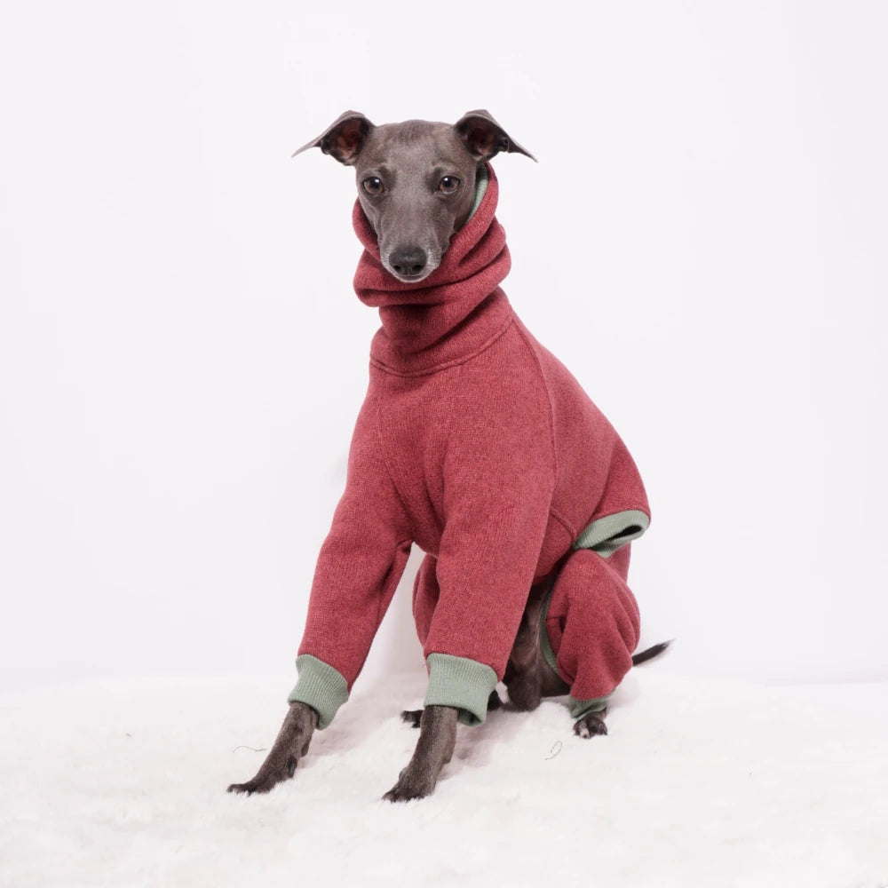 Strickfleece-Overall "AVENA"