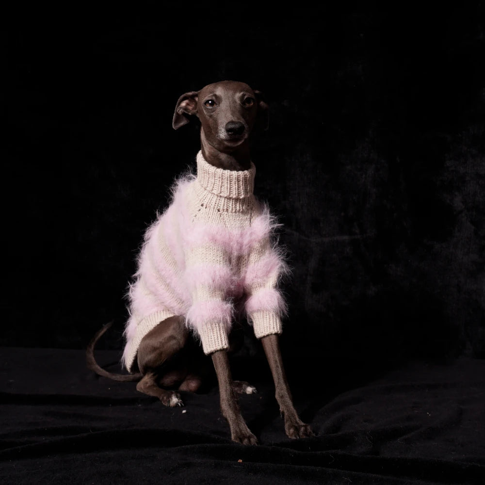 handgestrickter Pullover "CHELSY"