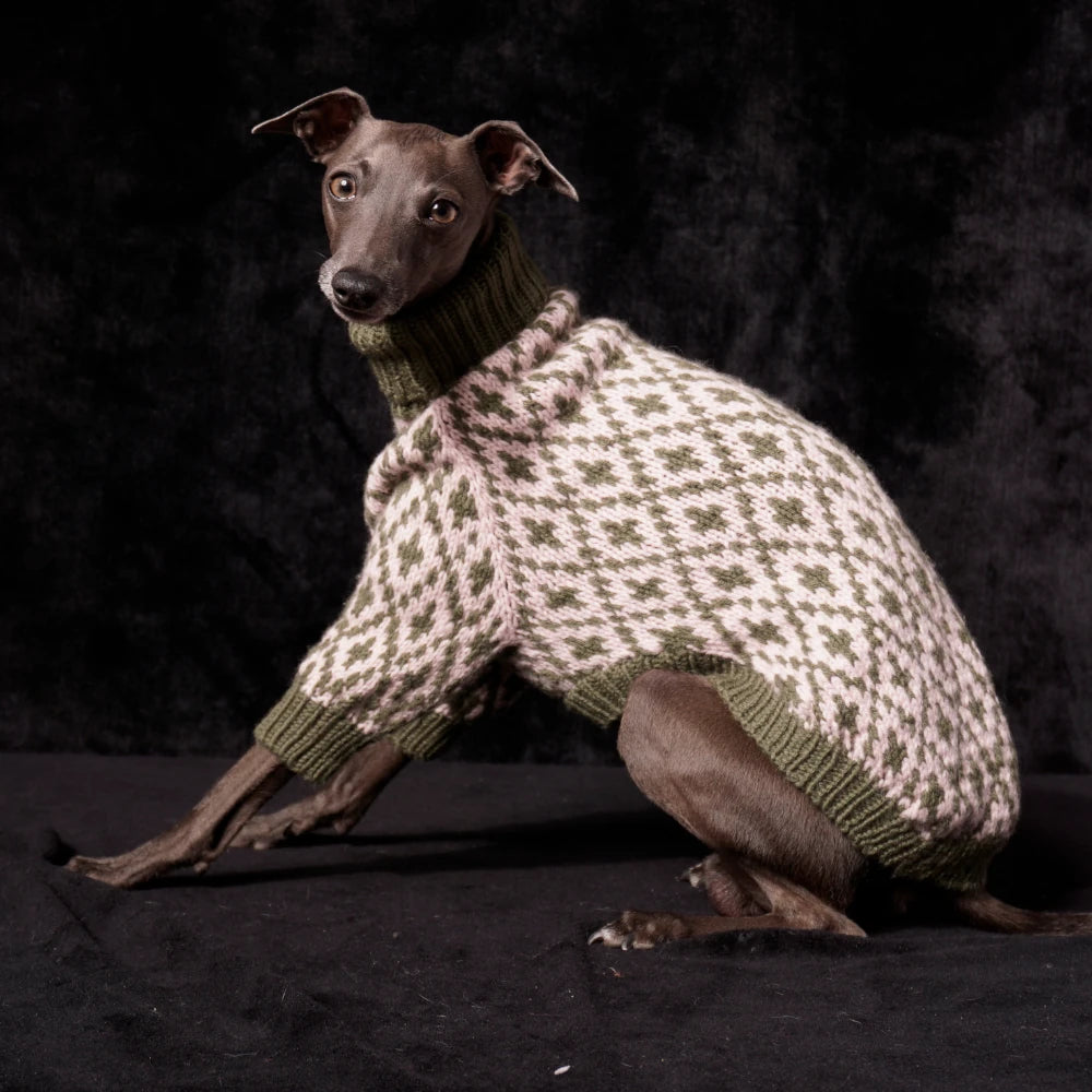 handgestrickter Pullover "AURORA"