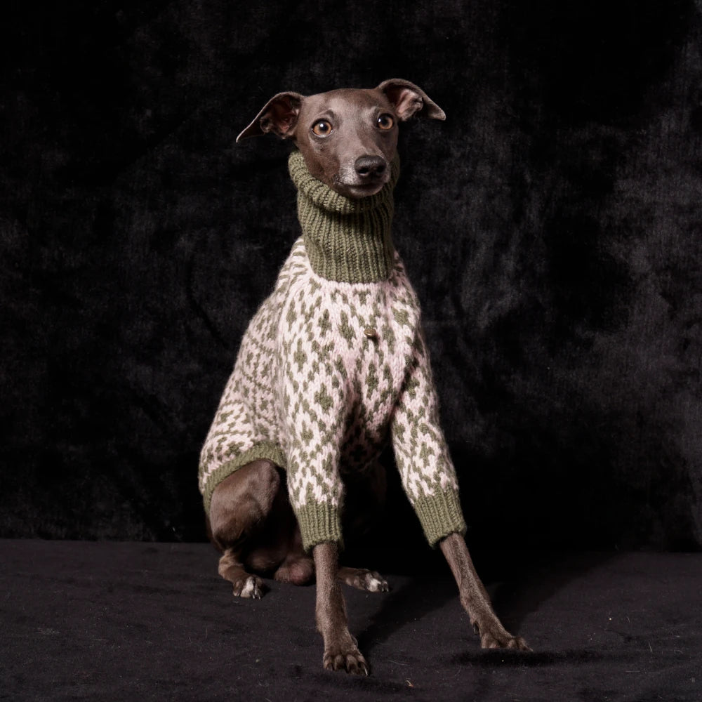 handgestrickter Pullover "AURORA"