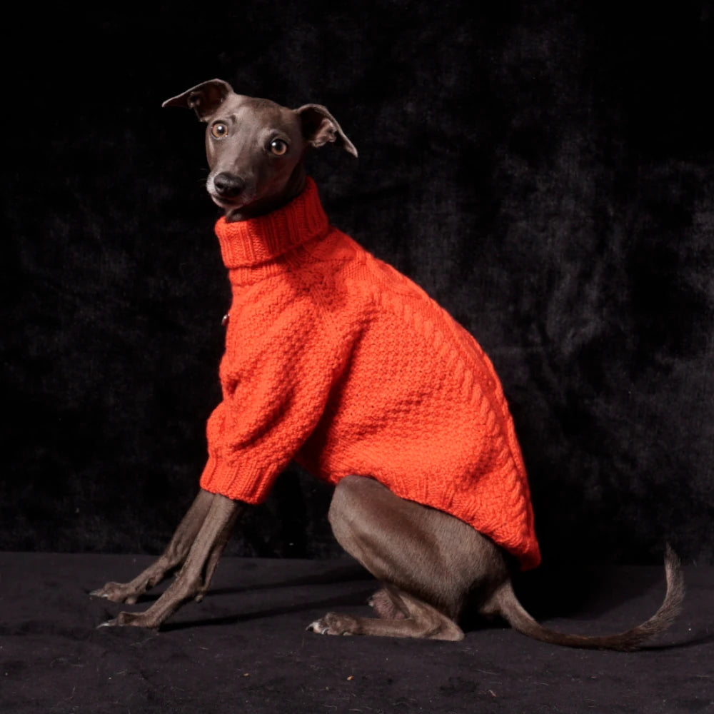 handgestrickter Pullover "CURT"