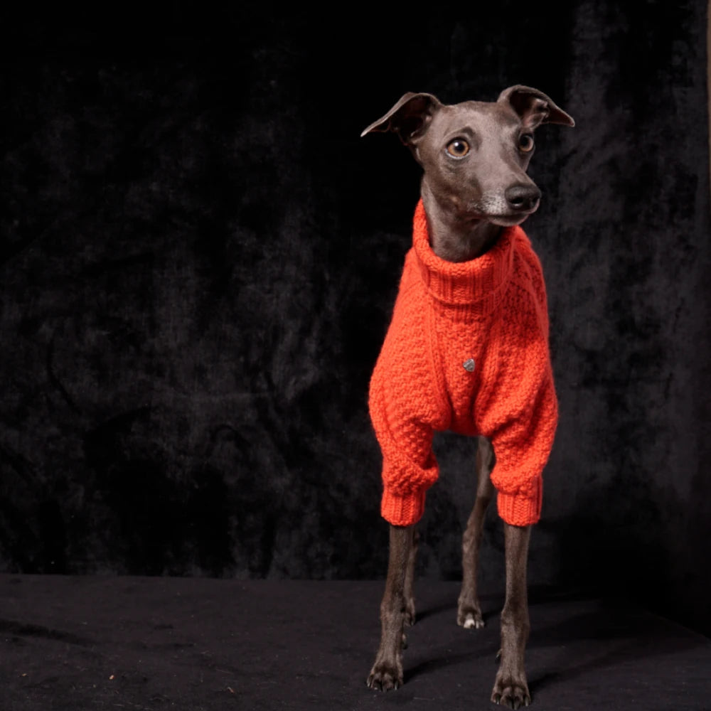 handgestrickter Pullover "CURT"