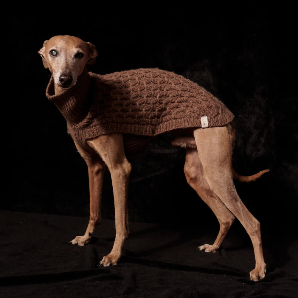 handgestrickter Pullover "LEVIN"