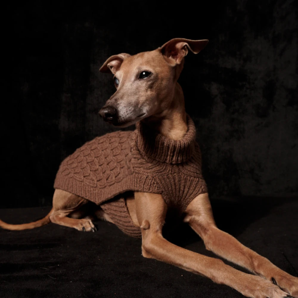 handgestrickter Pullover "LEVIN"