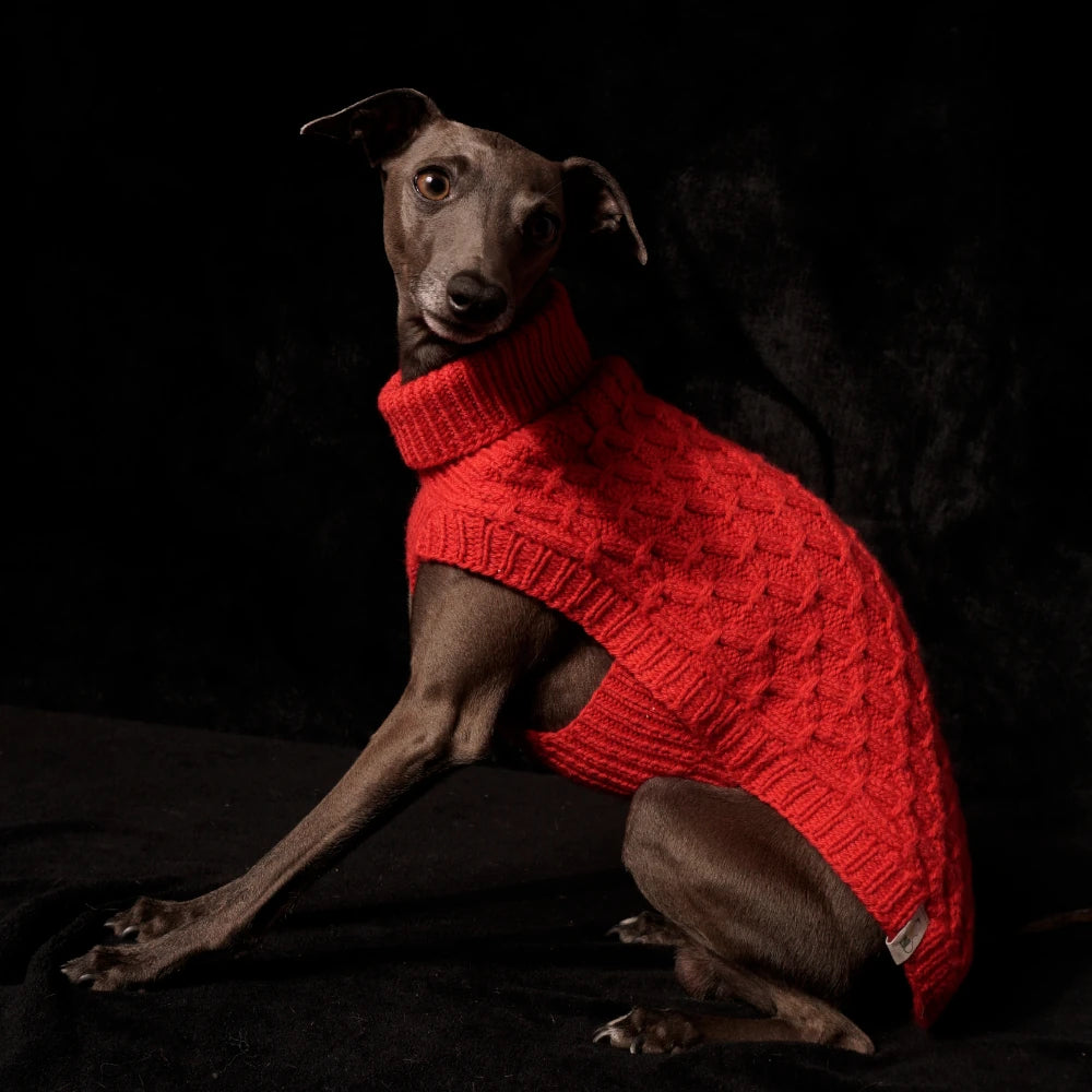handgestrickter Pullover "LEVIN"