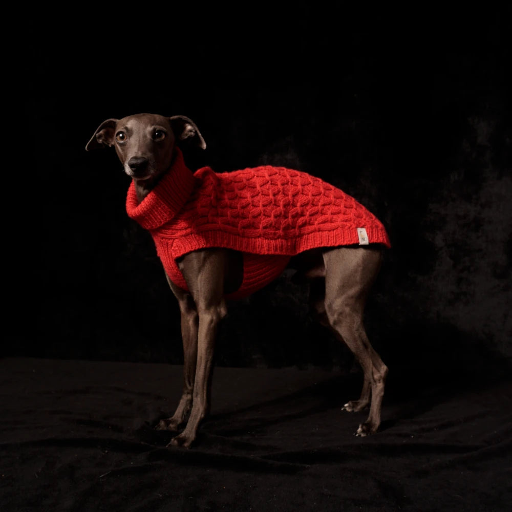 handgestrickter Pullover "LEVIN"