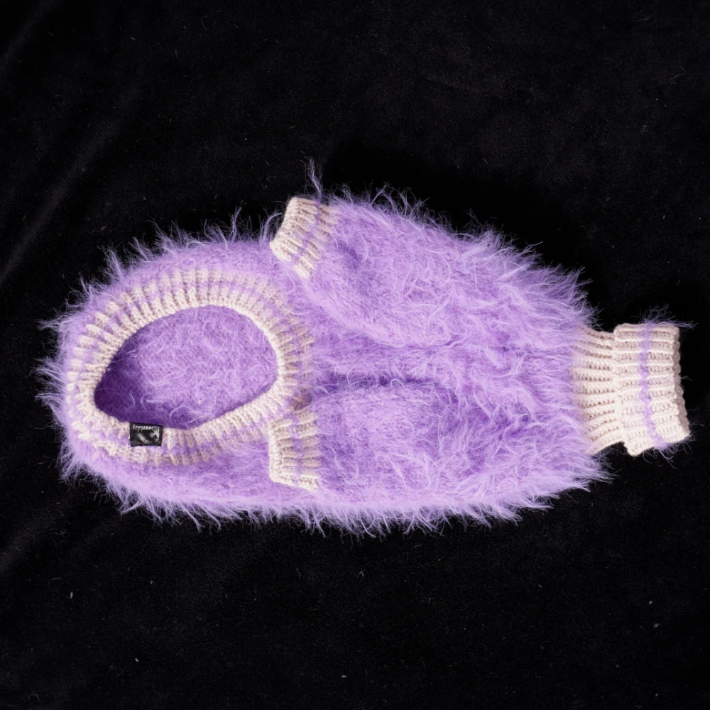 handgestrickter Pullover "VIOLETTA" II