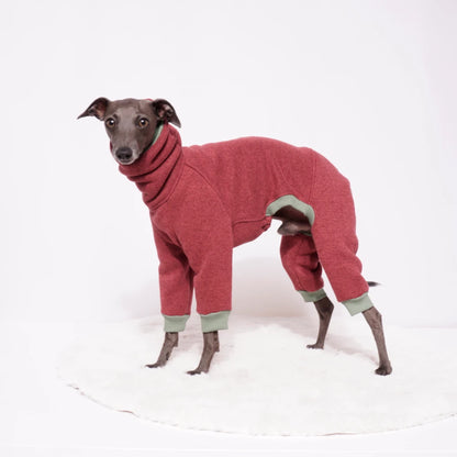 Strickfleece-Overall "AVENA"