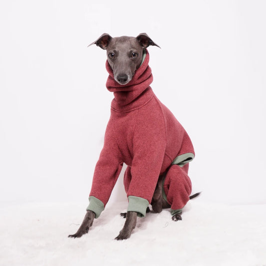 Strickfleece-Overall "AVENA"