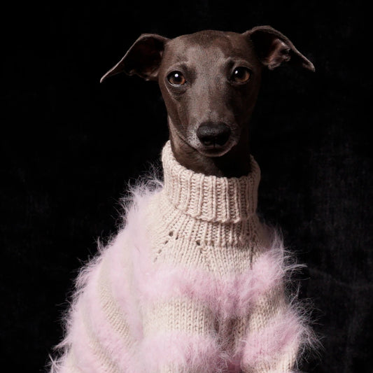 handgestrickter Pullover "CHELSY"