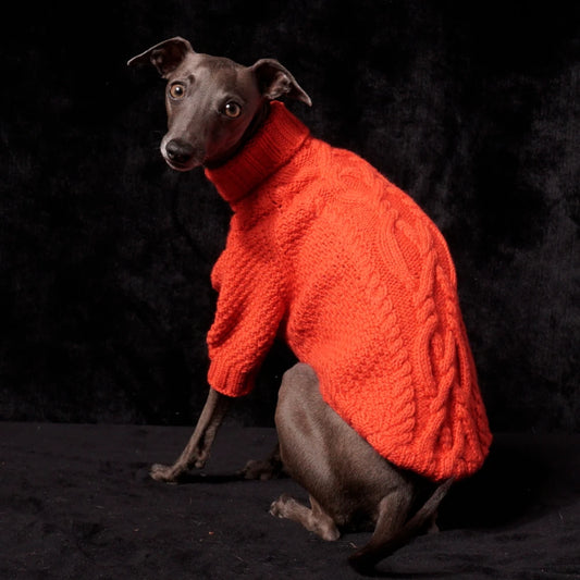 handgestrickter Pullover "CURT"