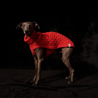 handgestrickter Pullover "LEVIN"