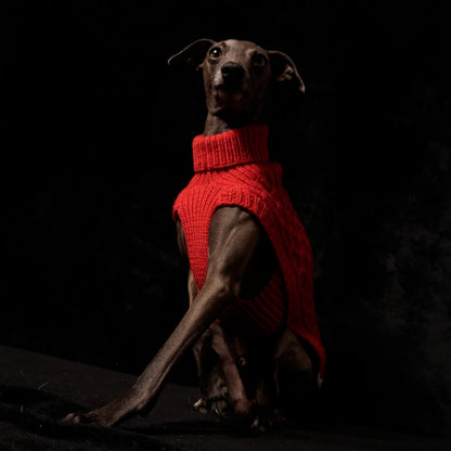 handgestrickter Pullover "LEVIN"