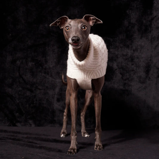 handgestrickter Pullover "LEVIN"
