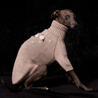 handgestrickter Pullover "ANN ROSE"