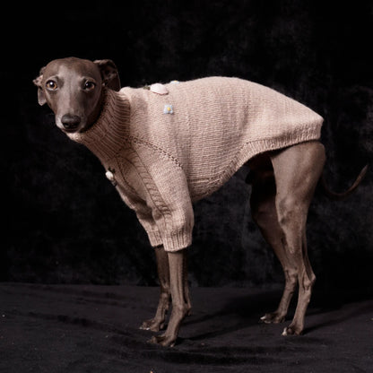 handgestrickter Pullover "ANN ROSE"