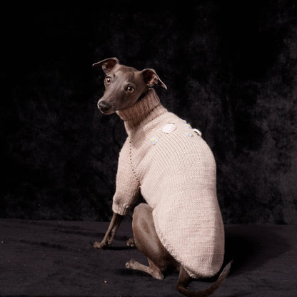 handgestrickter Pullover "ANN ROSE"