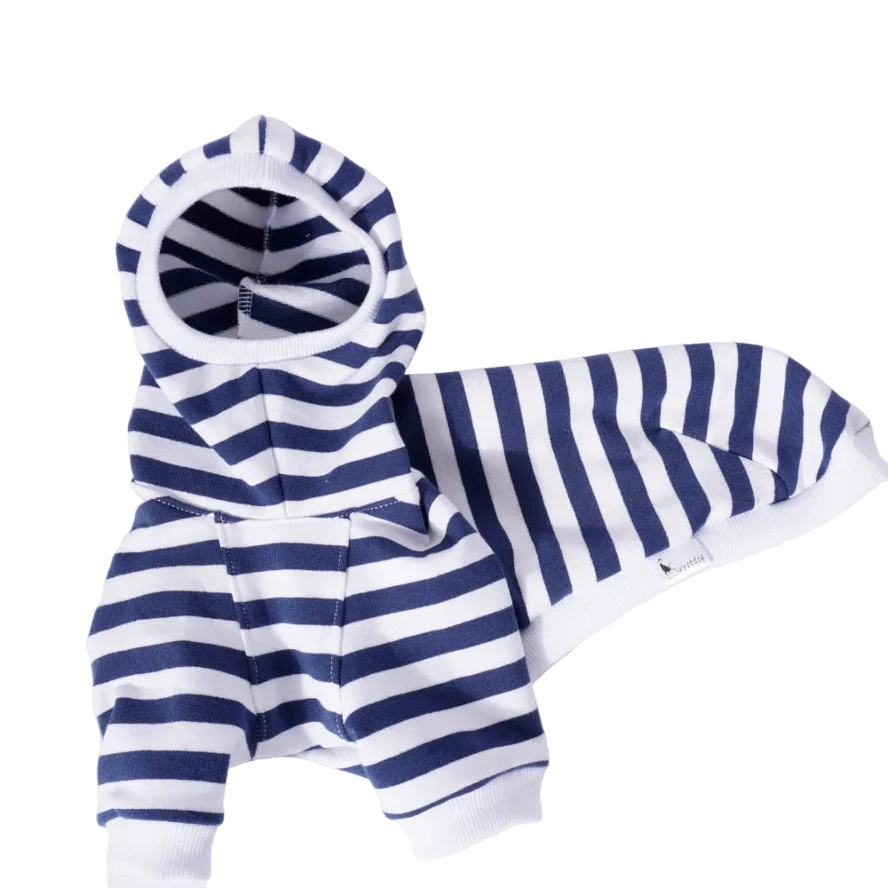 "Blue Stripe Sweater"
