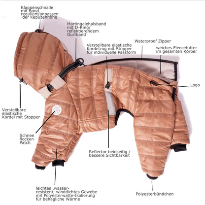 Cozy Cloud Wintersuit Camel