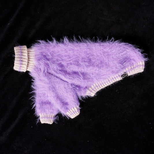 handgestrickter Pullover "VIOLETTA" II